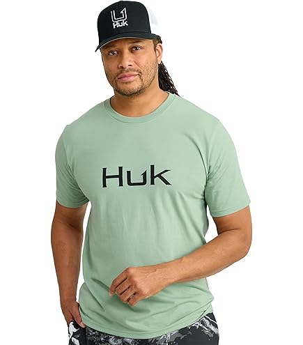 Amazon.com: HUK KC Scott Short Sleeve Tee | Performance Fishing T